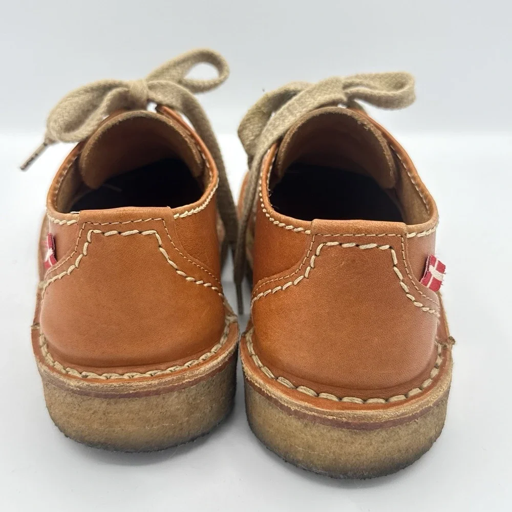 DUCKFEET JYLLAND BROWN HANDMADE SHOES – SIZE EU 37 US Women 6.5 Derby Minimalist - Picture 5 of 8